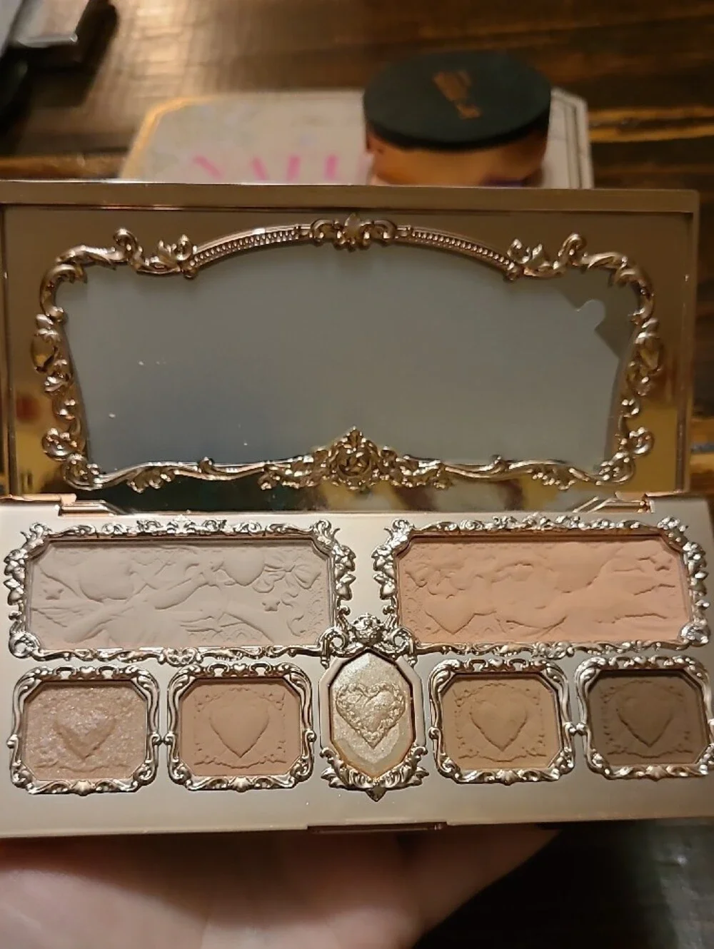 Flower Knows Collection Bundle Lot Makeup EyeShadow/Blush Palette